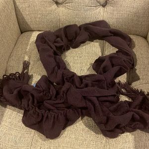 Purple Vera Wang Twisty Scarf
